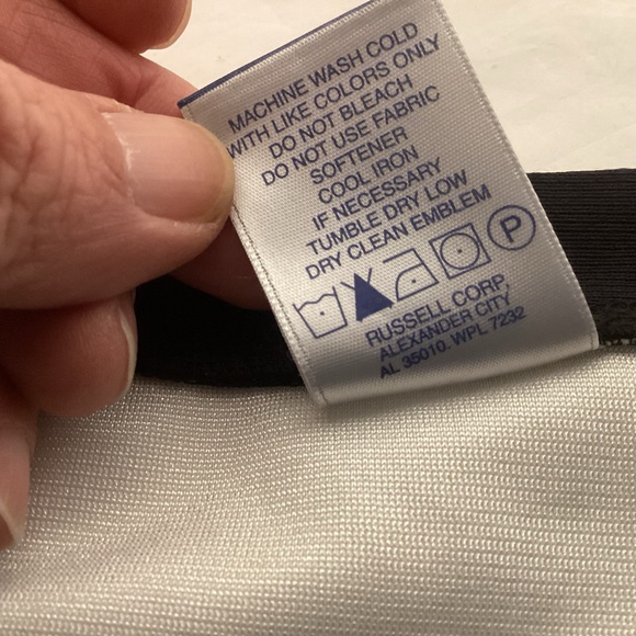 Vintage Pitt Panthers mens basketball jersey size large Russell Athletic - Picture 8 of 9